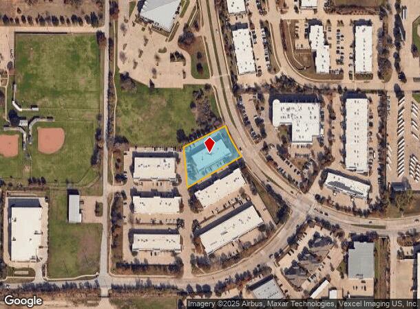  910 S Kimball Ave, Southlake, TX Parcel Map