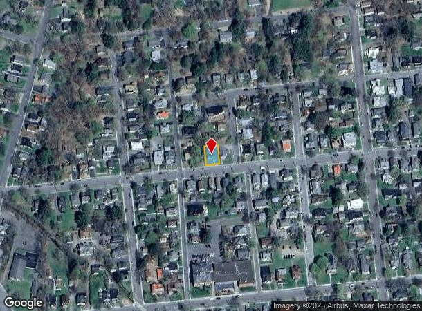 43 Spruce St, Oneonta, NY Parcel Map