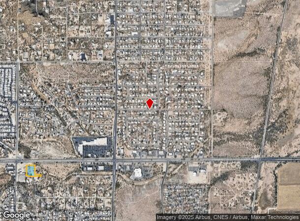  3223 W Valencia Rd, Tucson, AZ Parcel Map