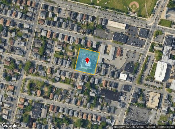 160 Osborn St, Fall River, MA Parcel Map
