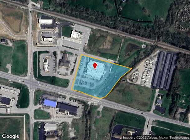 5802 W Us Highway 52, New Palestine, IN Parcel Map