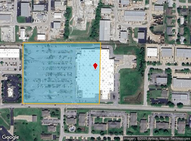  1102 N Massey Blvd, Nixa, MO Parcel Map
