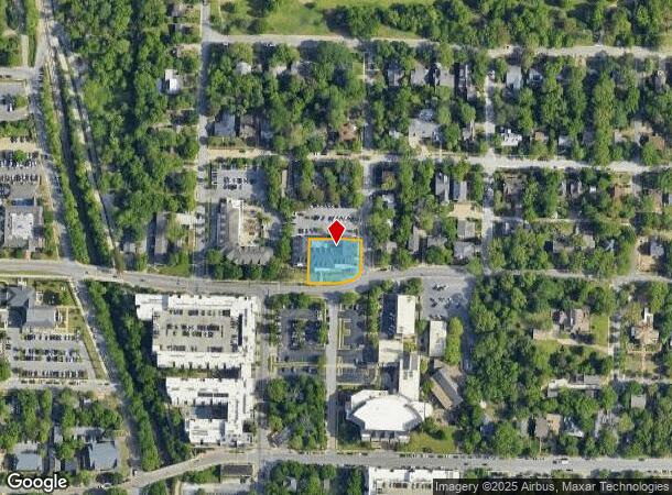 404 W Maple St, Fayetteville, AR Parcel Map