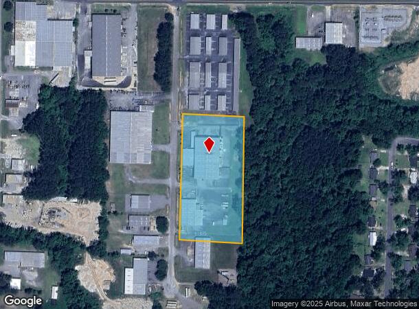 115 Fairbanks Ave, Thomasville, GA Parcel Map
