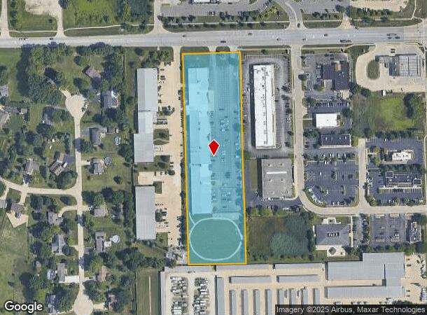  24125 111Th St, Naperville, IL Parcel Map