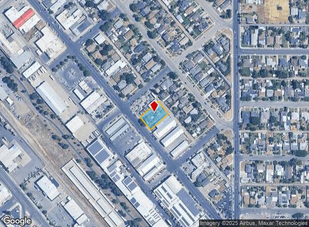  1520 G St, Reedley, CA Parcel Map