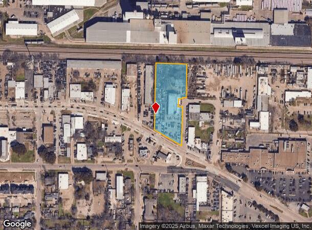 713 E Irving Blvd, Irving, TX Parcel Map