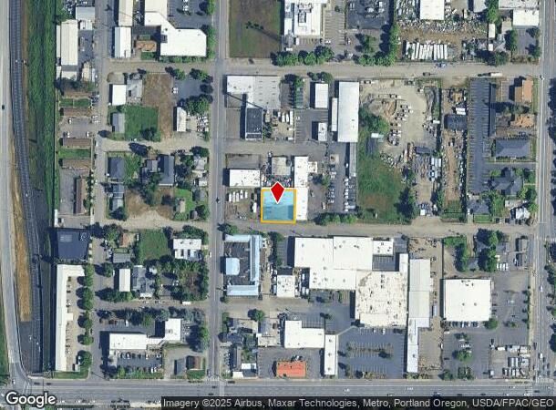  9933 Se Pine St, Portland, OR Parcel Map