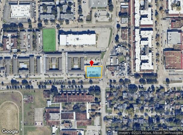  6502 Bellaire Blvd, Houston, TX Parcel Map