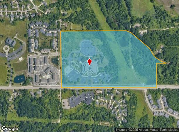 10717 Adams St, Holland, MI Parcel Map