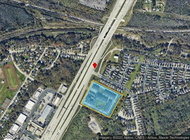  2001 Ed Bluestein Blvd, Austin, TX Parcel Map