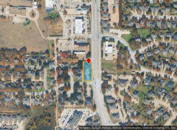 1173 Bent Oaks Dr, Denton, TX Parcel Map