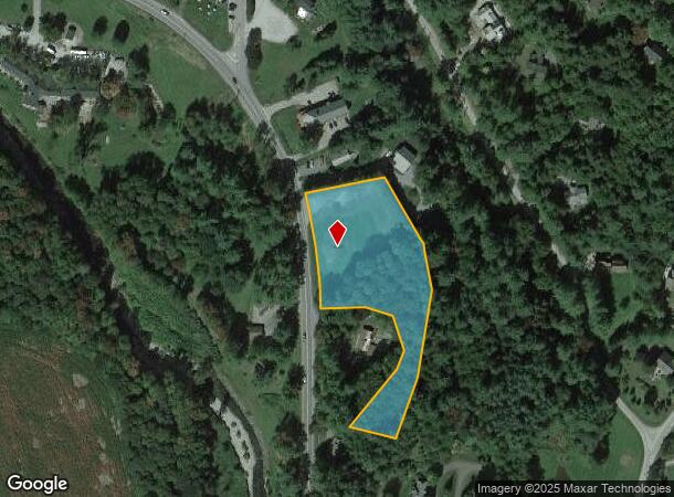  3148 Mountain Rd, Stowe, VT Parcel Map