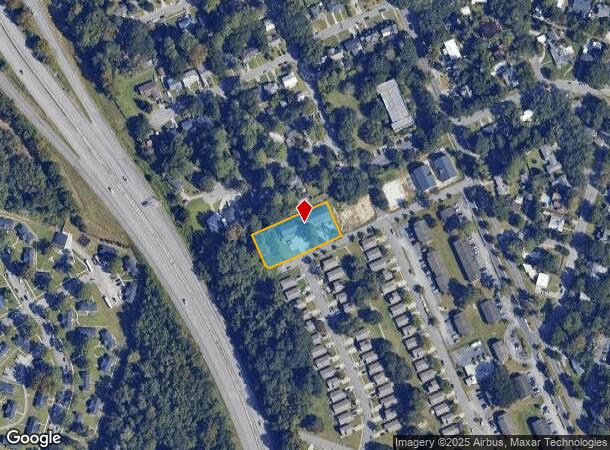 1812 N Avalon Dr, Savannah, GA Parcel Map