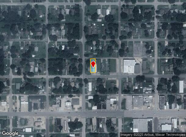 822 W Trudgeon St, Henryetta, OK Parcel Map
