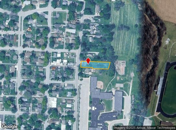  305 N Sycamore St, Hagerstown, IN Parcel Map