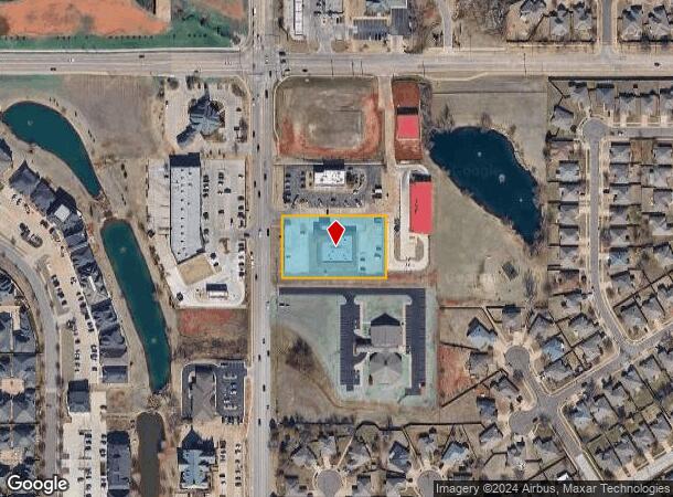  16400 N May Ave, Edmond, OK Parcel Map