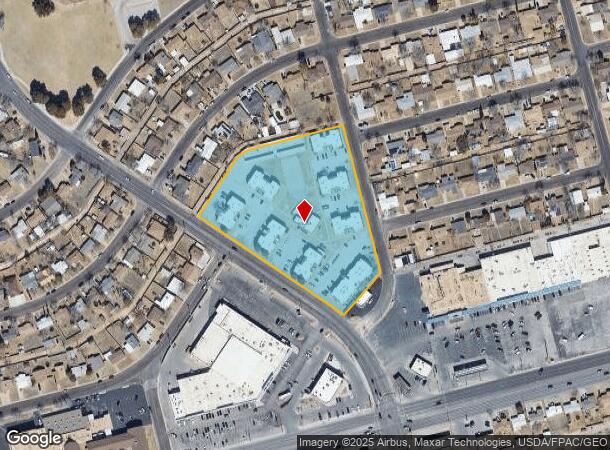  4306 N Dixie Blvd, Odessa, TX Parcel Map