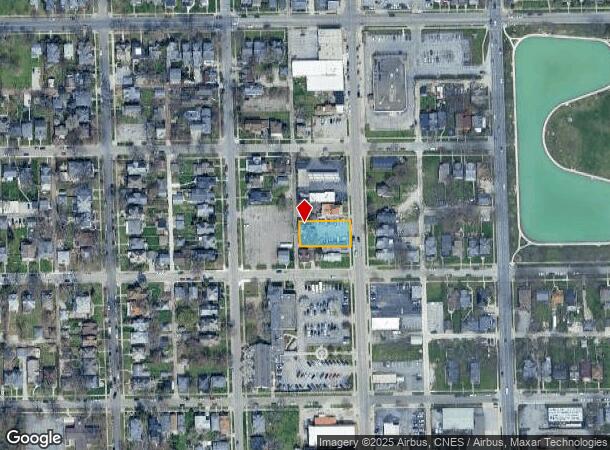  2422 S Calhoun St, Fort Wayne, IN Parcel Map