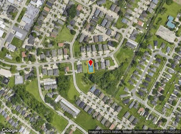 8828 G S R I Ave, Baton Rouge, LA Parcel Map