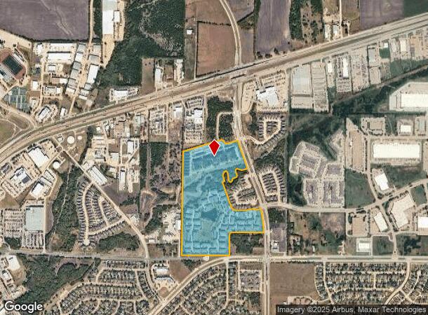  1470 John King Blvd, Rockwall, TX Parcel Map