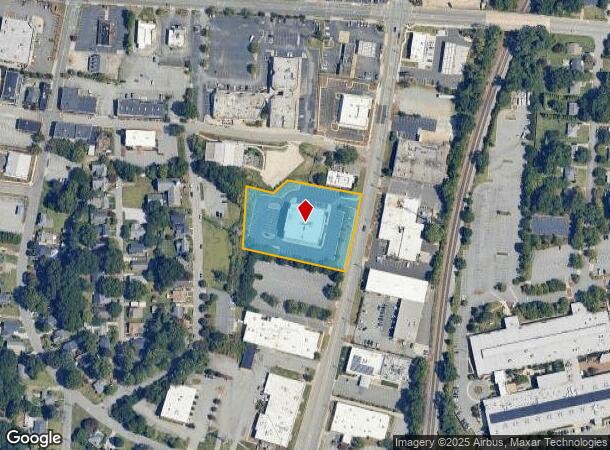  2001 N Church St, Greensboro, NC Parcel Map