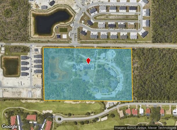 5867 Whitaker Rd, Naples, FL Parcel Map