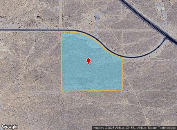 6621 E Manse Rd, Pahrump, NV Parcel Map