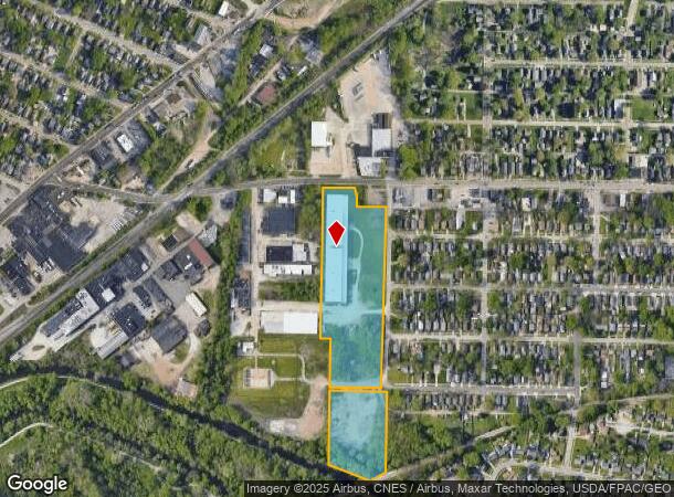 1434 Waterloo Rd, Barberton, OH Parcel Map