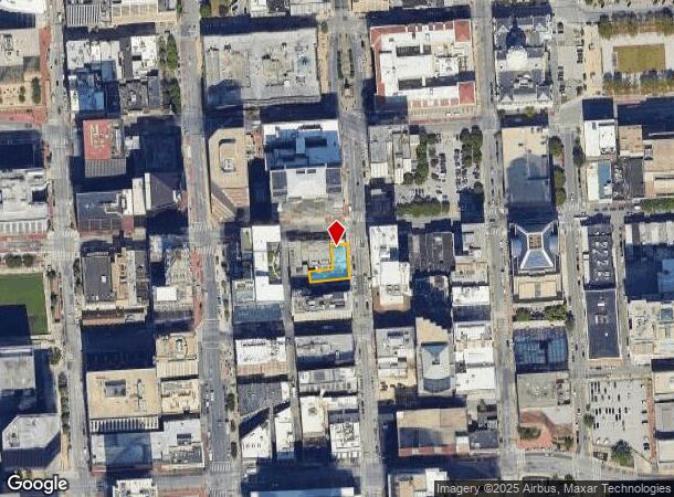 135 E Baltimore St, Baltimore, MD Parcel Map