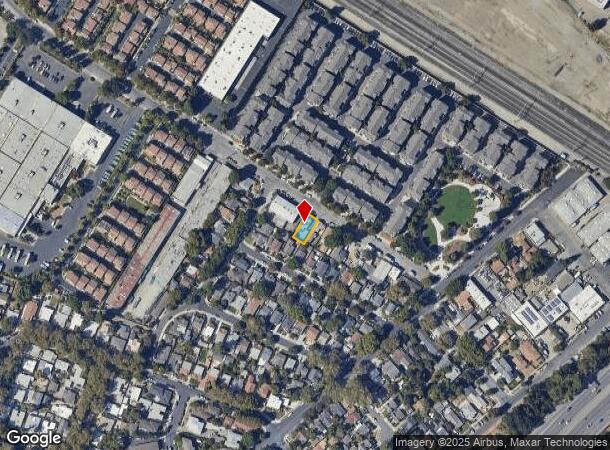  1137 Campbell Ave, San Jose, CA Parcel Map