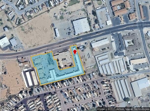 2405 W Picacho Ave, Las Cruces, NM Parcel Map