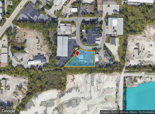 7446 Circle Dr, Lannon, WI Parcel Map