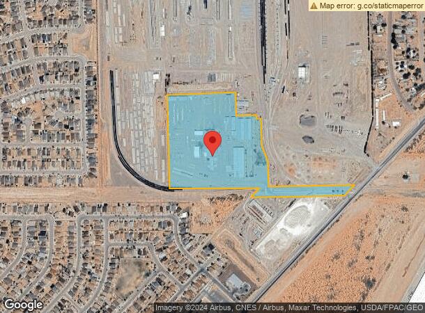  12121 Dyer St, El Paso, TX Parcel Map