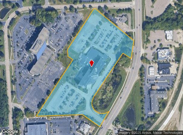  21111 Haggerty Rd, Novi, MI Parcel Map