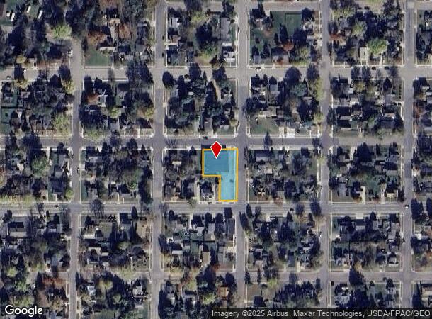  1051 Baker St, Wisconsin Rapids, WI Parcel Map