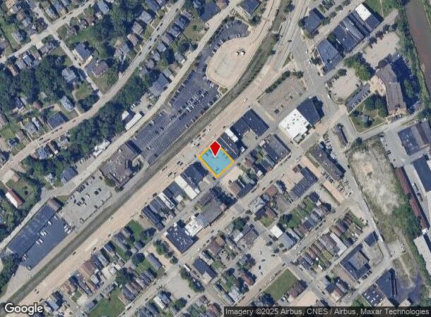  233 W Main St, Carnegie, PA Parcel Map