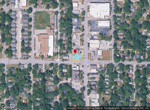 1843 Massachusetts St, Lawrence, KS Parcel Map