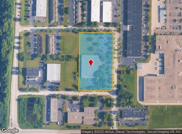  1000 Nimco Dr, Crystal Lake, IL Parcel Map