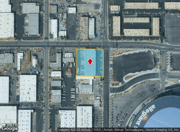  5325 Polaris Ave, Las Vegas, NV Parcel Map