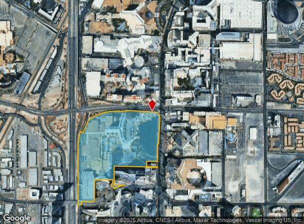 3600 Las Vegas Blvd S, Las Vegas, NV Parcel Map