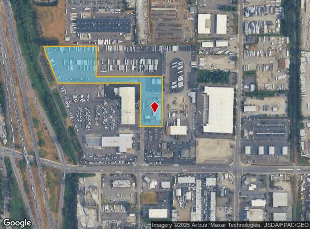 1070 Thornton Pl Sw, Pacific, WA Parcel Map