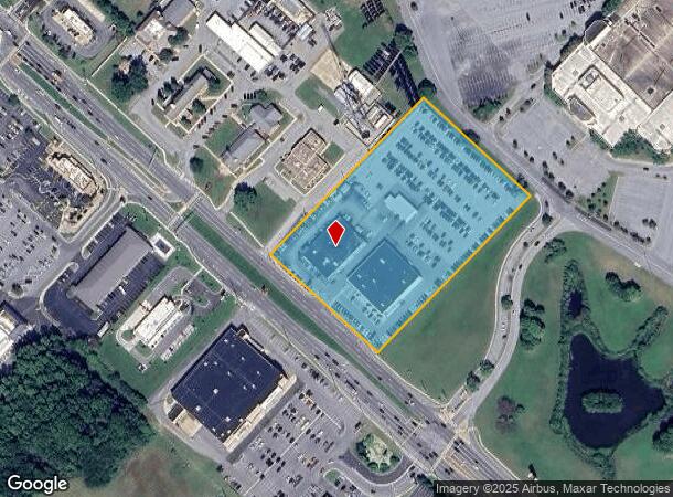 1387 N Dupont Hwy, Dover, DE Parcel Map