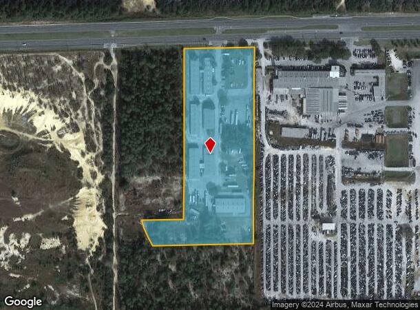  5050 W Norvell Bryant Hwy, Crystal River, FL Parcel Map