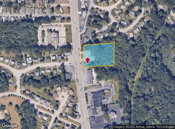  6758 Post Rd, North Kingstown, RI Parcel Map