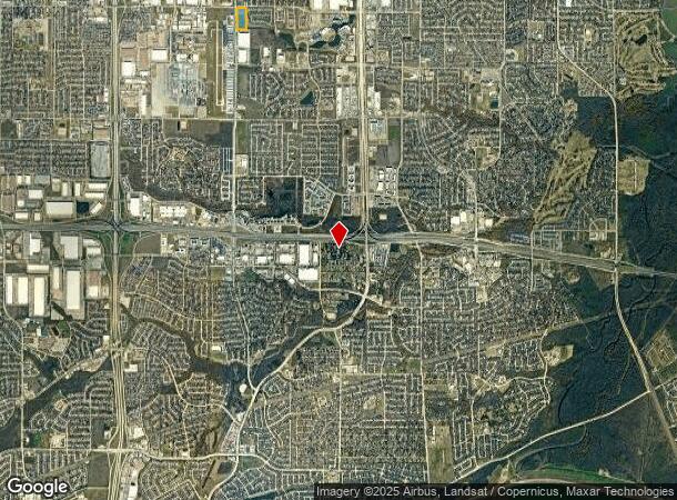  2801 S Great Southwest Pkwy, Grand Prairie, TX Parcel Map