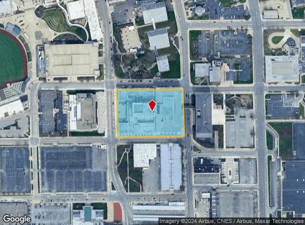  1301 S Harrison St, Fort Wayne, IN Parcel Map