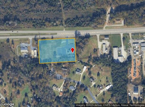 2526 Highway 72 E, Abbeville, SC Parcel Map
