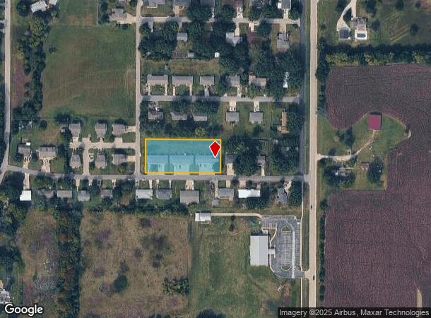 100 N 9Th St, Louisburg, KS Parcel Map