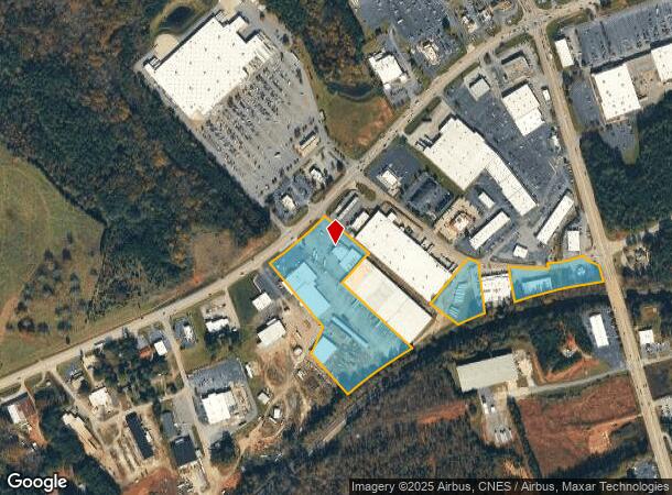 1637 Sandifer Blvd, Seneca, SC Parcel Map